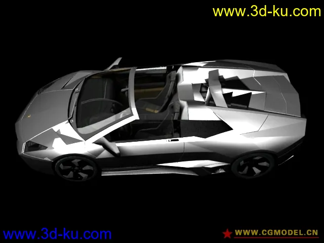 兰博基尼-雷文顿敞篷跑車roaster模型的图片2