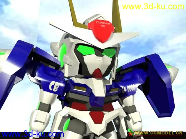 SD Gundam OO模型的图片2