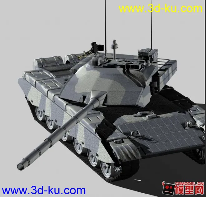 T-99A主战坦克模型的图片1