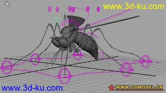 精品蚊子一只有设置模型的图片2