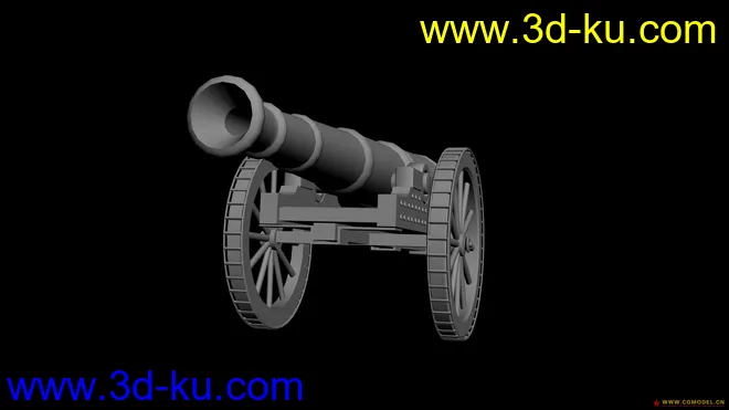早期大炮模型的图片1