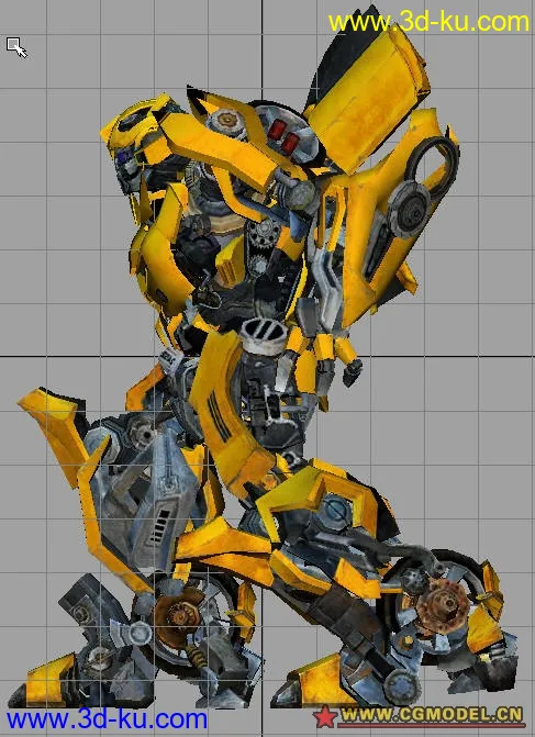 3dmax转的精品大黄蜂模型的图片3