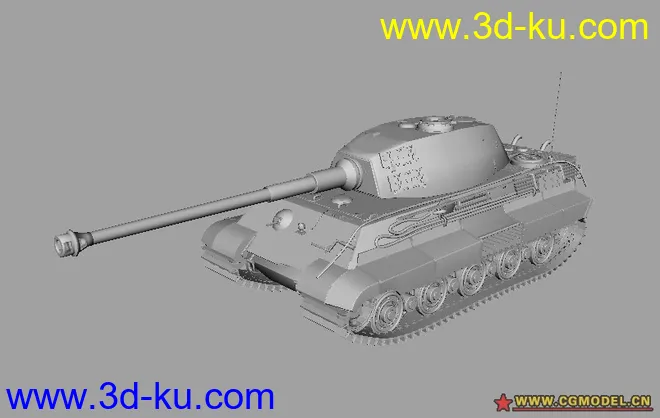 老式的坦克，顺便求教问题模型的图片1