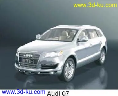 Maya_高精名车模型 [Audi_Q7]的图片1