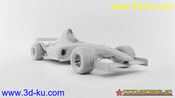 高精度的F1赛车...模型的图片1