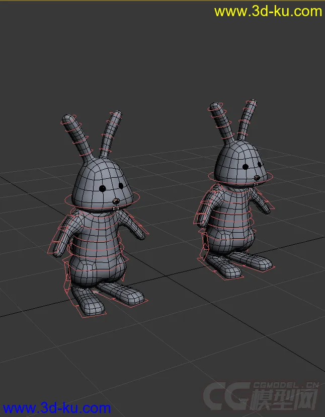 兔子，免费模型的图片1