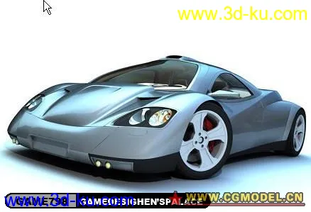 超级概念车Nimble3(高模)模型的图片1