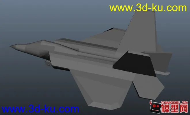 战斗机Maya模型的图片1