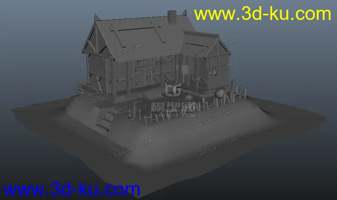 简单房子模型的图片1