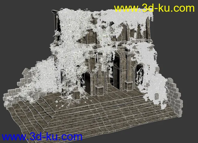 神庙遗址模型的图片2