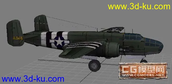 《战地１９４２》B25轰炸机模型的图片1