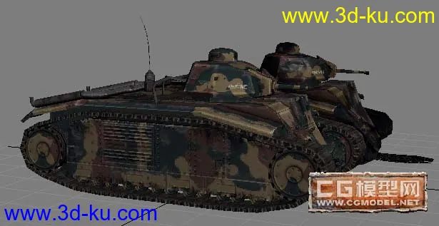 《战地１９４２》坦克模型的图片1