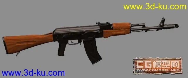 一把AK47冲风枪模型的图片1