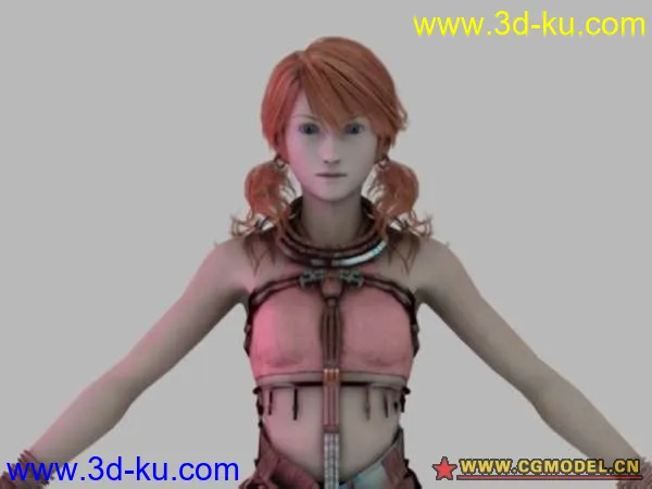 Final Fantasy XIII tread模型的图片6