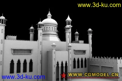 伊斯兰建筑模型的图片1
