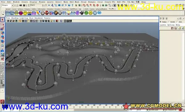 发现王国卡丁车赛道场景模型的图片1