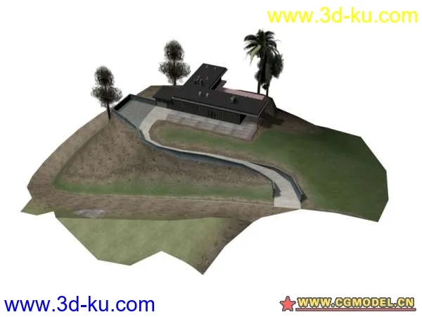 GTA SA的山顶别墅模型的图片1