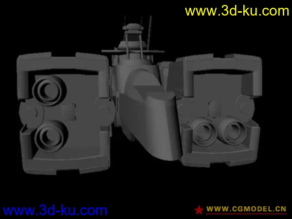 《GUNDAM SEED-D》之废弃船“格蒂·露”级模型的图片8