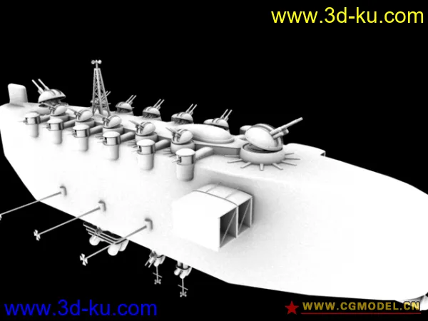 《GUNDAM SEED-D》之废弃船“格蒂·露”级模型的图片9