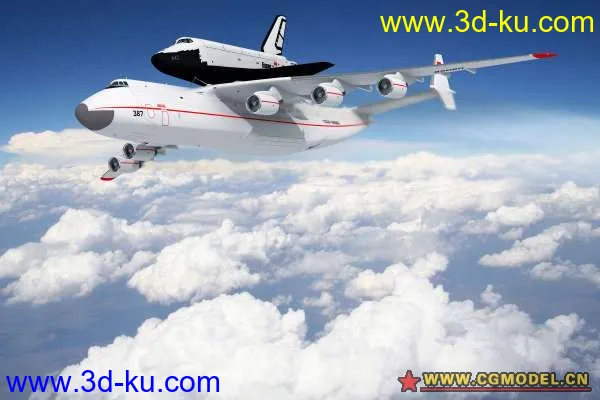 世界上最大的飞机AN-225模型的图片1