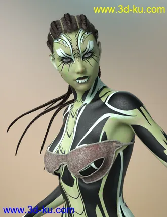 Rhiain for Genesis 8 Female模型的图片3