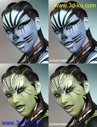 3D打印模型Rhiain for Genesis 8 Female的图片