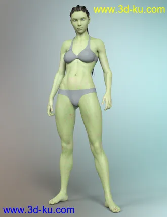 3D打印模型Rhiain for Genesis 8 Female的图片