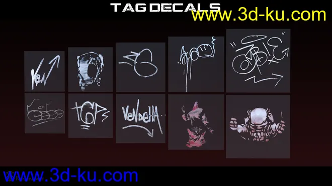 RL Graffiti Tags模型的图片7