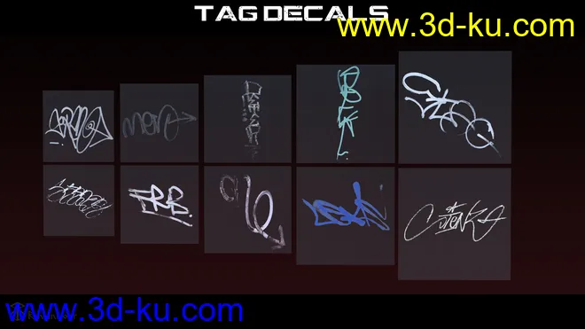 RL Graffiti Tags模型的图片8