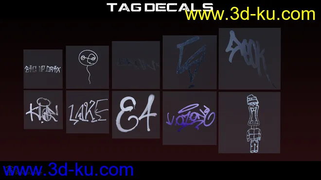 RL Graffiti Tags模型的图片9