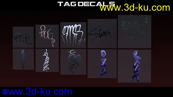 RL Graffiti Tags模型的图片10