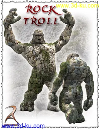 3D打印模型Rock Troll的图片