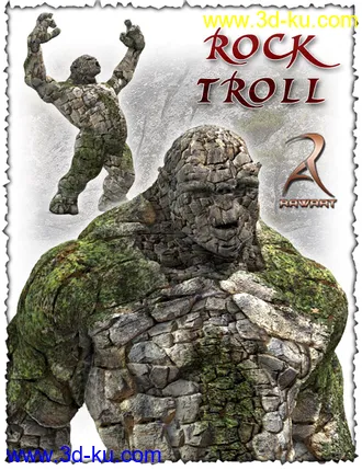 3D打印模型Rock Troll的图片