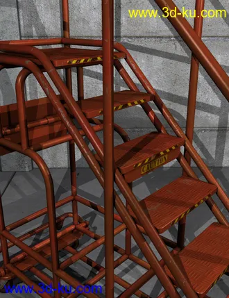 3D打印模型Rolling Ladder的图片