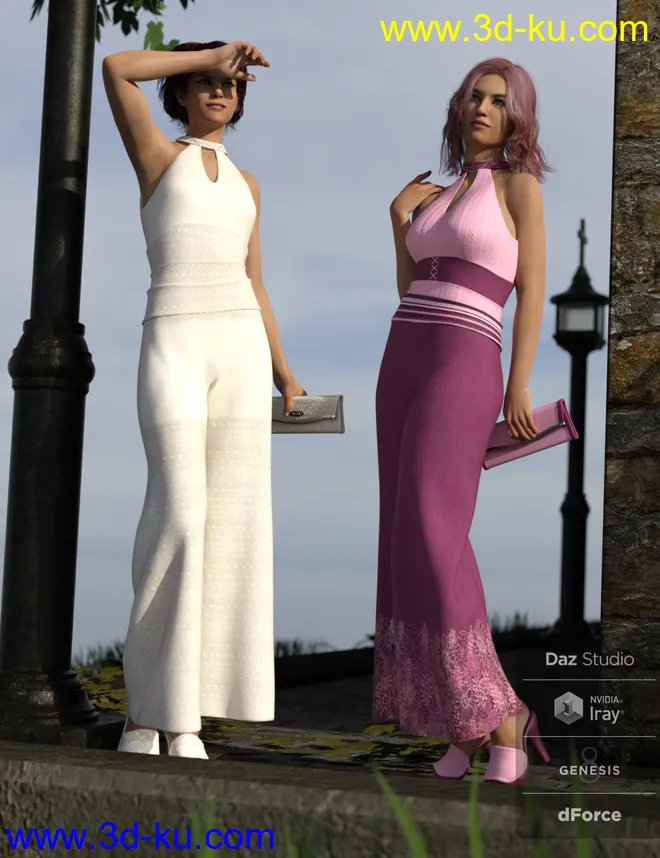 Romantic for Sophia Outfit模型的图片4