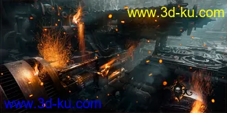 3D打印模型Ron's Sparks and Embers的图片