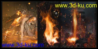 3D打印模型Ron's Sparks and Embers的图片