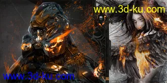 3D打印模型Ron's Sparks and Embers的图片