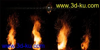 3D打印模型Ron's Sparks and Embers的图片