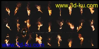 3D打印模型Ron's Sparks and Embers的图片