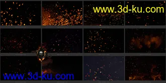 3D打印模型Ron's Sparks and Embers的图片