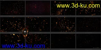 3D打印模型Ron's Sparks and Embers的图片