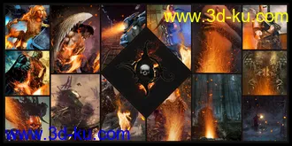 3D打印模型Ron's Sparks and Embers的图片