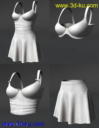 3D打印模型Room Service for Genesis 2 Female(s)的图片