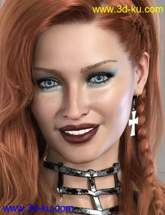 3D打印模型Rosamond HD for Genesis 8.1 Female的图片