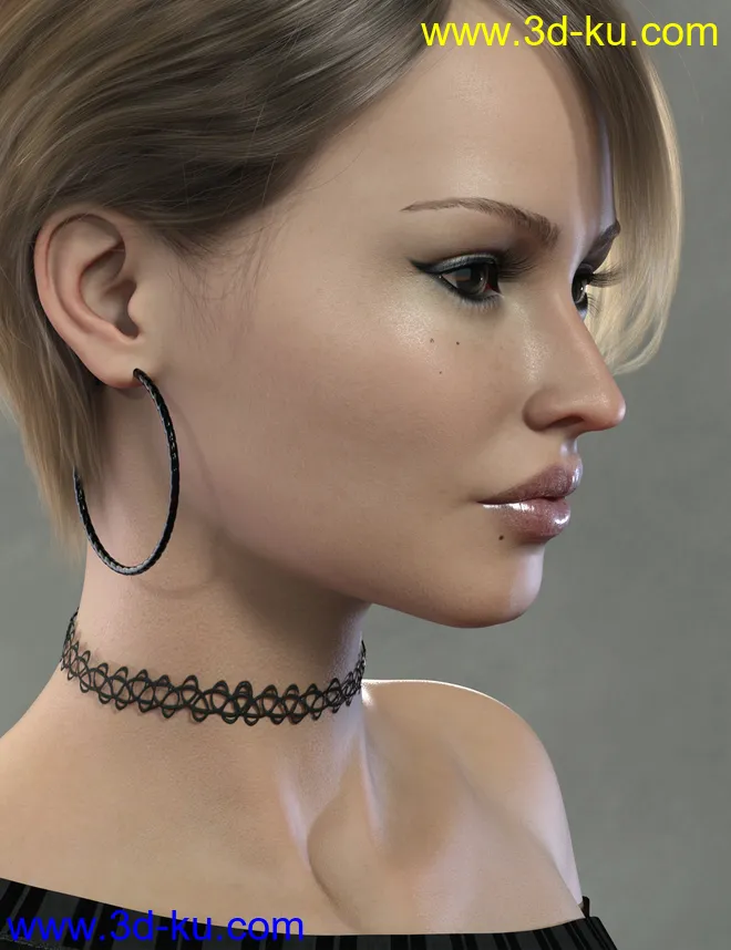 Rosamond HD for Genesis 8.1 Female模型的图片9