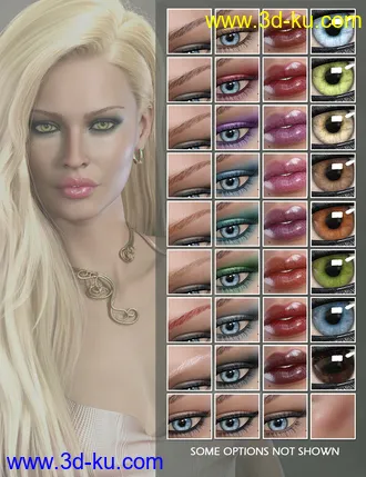 3D打印模型Rosamond HD for Genesis 8.1 Female的图片