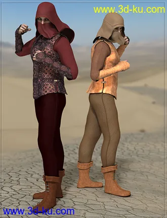 3D打印模型RW Desert Prince for Genesis 2 Male(s)的图片