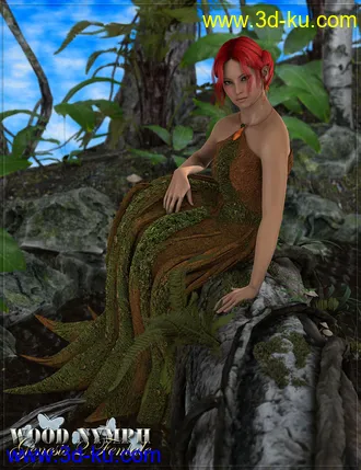 3D打印模型RW Wood Nymph for Genesis 2 Female(s)的图片