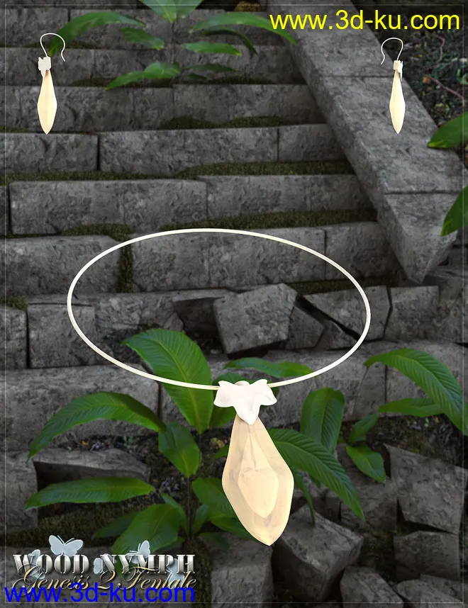 RW Wood Nymph for Genesis 2 Female(s)模型的图片6